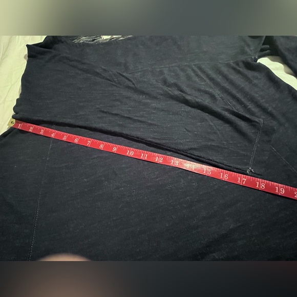 Max Studio [Weekend] Indigo Heather Knit Tunic, size XL - Picture 6 of 11